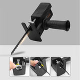 Maxbell Electric Drill to Reciprocating Saw Adapter Portable Electric Saw Attachment
