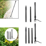Maxbell Stand up Weeder Grass Puller Weeding Puller Tool for Bonsai Garden Courtyard 3 Section