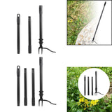 Maxbell Stand up Weeder Grass Puller Weeding Puller Tool for Bonsai Garden Courtyard 3 Section