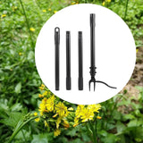 Maxbell Stand up Weeder Grass Puller Weeding Puller Tool for Bonsai Garden Courtyard 4 Section