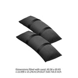 Maxbell 2Pcs Outdoor Fillable Sand Bags Weatherproof Heavy Duty Umbrella Base Weights