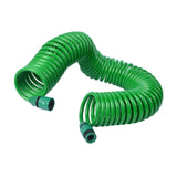 Maxbell Coil Garden Hose with Spray Nozzle Fruit and Vegetable Irrigation Water Hose 10Meter