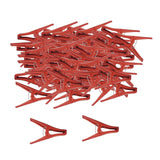 Maxbell 100x Plant Support Clips Plants Stem Clamp for Tomato Loofahs Trellis Fruits Flat Type S