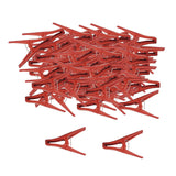 Maxbell 100x Plant Support Clips Plants Stem Clamp for Tomato Loofahs Trellis Fruits Flat Type S