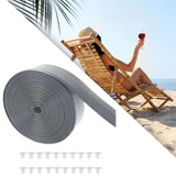 Maxbell 2inchx10ft Patio Chairs Repair Vinyl Straps Accessory for Restaurants Chairs