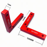 Maxbell 90 Degree Positioning Square Clear Scale Easy to Use Right Angle Fixing Clip