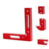 Maxbell 90 Degree Positioning Square Clear Scale Easy to Use Right Angle Fixing Clip