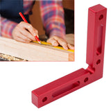 Maxbell 90 Degree Positioning Square Clear Scale Easy to Use Right Angle Fixing Clip