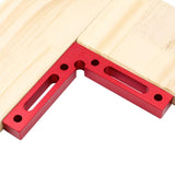 Maxbell 90 Degree Positioning Square Clear Scale Easy to Use Right Angle Fixing Clip