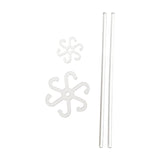 Maxbell 2 Pieces Plant Support Stakes Plant Stakes for Balcony Houseplant Greenhouse