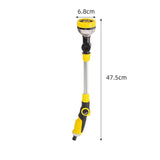 Maxbell Maxbell Long Hose Nozzle Sprayer Farm Lawn Porch Yard Flower Bed Ball Valves 18.70'' yellow