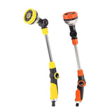 Maxbell Maxbell Long Hose Nozzle Sprayer Farm Lawn Porch Yard Flower Bed Ball Valves 18.70'' yellow