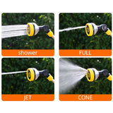 Maxbell Maxbell Long Hose Nozzle Sprayer Farm Lawn Porch Yard Flower Bed Ball Valves 18.70'' yellow