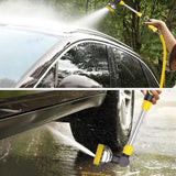 Maxbell Maxbell Long Hose Nozzle Sprayer Farm Lawn Porch Yard Flower Bed Ball Valves 18.70'' yellow