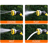 Maxbell Maxbell Long Hose Nozzle Sprayer Farm Lawn Porch Yard Flower Bed Ball Valves 18.70'' yellow