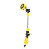 Maxbell Maxbell Long Hose Nozzle Sprayer Farm Lawn Porch Yard Flower Bed Ball Valves 18.70'' yellow
