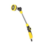 Maxbell Maxbell Long Hose Nozzle Sprayer Farm Lawn Porch Yard Flower Bed Ball Valves 18.70'' yellow