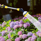 Maxbell Maxbell Long Hose Nozzle Sprayer Farm Lawn Porch Yard Flower Bed Ball Valves 18.70'' yellow