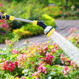Maxbell Maxbell Long Hose Nozzle Sprayer Farm Lawn Porch Yard Flower Bed Ball Valves 18.70'' yellow