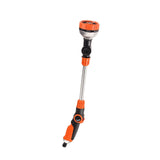 Maxbell Long Hose Nozzle Sprayer Farm Lawn Porch Yard Flower Bed Ball Valves 18.70'' orange