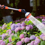 Maxbell Long Hose Nozzle Sprayer Farm Lawn Porch Yard Flower Bed Ball Valves 18.70'' orange