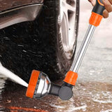 Maxbell Long Hose Nozzle Sprayer Farm Lawn Porch Yard Flower Bed Ball Valves 18.70'' orange
