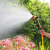 Maxbell Long Hose Nozzle Sprayer Farm Lawn Porch Yard Flower Bed Ball Valves 18.70'' orange