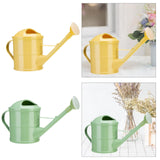 Maxbell Watering Can 1.5L Jar Portable Practical Watering Pot for Lawn Patio Outdoor Yellow