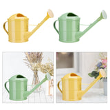 Maxbell Watering Can 1.5L Jar Portable Practical Watering Pot for Lawn Patio Outdoor Yellow