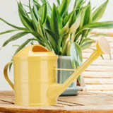 Maxbell Watering Can 1.5L Jar Portable Practical Watering Pot for Lawn Patio Outdoor Yellow