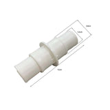 Maxbell Pool Hose Connector Coupling Adapter 1-1/4" or 1-1/2" Adapter Parts Portable without Hose Clamp