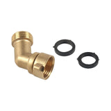 Maxbell 45 Degree Garden Hose Elbow Easily Install 2 Pack for Farmhouse Outdoor Lawn