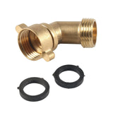 Maxbell 45 Degree Garden Hose Elbow Easily Install 2 Pack for Farmhouse Outdoor Lawn