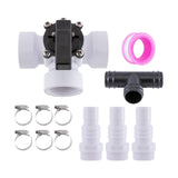 Maxbell Pool 3 Ways Diverter Valve Set 1.5" Easy Installation Universal Hose Adapter