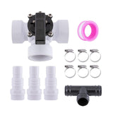 Maxbell Pool 3 Ways Diverter Valve Set 1.5" Easy Installation Universal Hose Adapter
