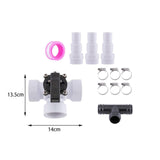 Maxbell Pool 3 Ways Diverter Valve Set 1.5" Easy Installation Universal Hose Adapter