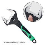 Maxbell Adjustable Wrench Sturdy Multipurpose Plumber Wrench for Garage DIY Workshop 6inch
