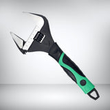 Maxbell Adjustable Wrench Sturdy Multipurpose Plumber Wrench for Garage DIY Workshop 6inch