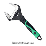 Maxbell Adjustable Wrench Sturdy Multipurpose Plumber Wrench for Garage DIY Workshop 6inch