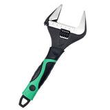 Maxbell Adjustable Wrench Sturdy Multipurpose Plumber Wrench for Garage DIY Workshop 10inch