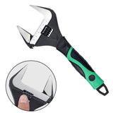 Maxbell Adjustable Wrench Sturdy Multipurpose Plumber Wrench for Garage DIY Workshop 10inch