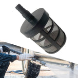 Maxbell Household Hose Filter Black Stainless Steel Encryption Filter for Sprayers Small