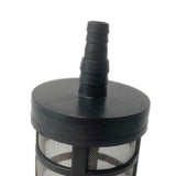 Maxbell Household Hose Filter Black Stainless Steel Encryption Filter for Sprayers Small