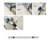 Maxbell Miter Bar Slider 300mm Table Saw Gauge Rod for 30mm Wide Miter Slot Bandsaws