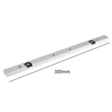 Maxbell Miter Bar Slider 300mm Table Saw Gauge Rod for 30mm Wide Miter Slot Bandsaws