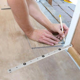Maxbell Miter Bar Slider 450mm Easy to Use Rail Miter Bar Sturdy Table Saw Gauge Rod