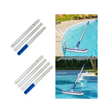 Maxbell Aluminum Telescopic Pool Pole Sturdy Generic for Pool Netting Extension Pole 3 Section 110cm
