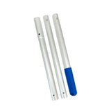 Maxbell Aluminum Telescopic Pool Pole Sturdy Generic for Pool Netting Extension Pole 3 Section 110cm