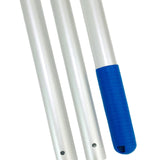 Maxbell Aluminum Telescopic Pool Pole Sturdy Generic for Pool Netting Extension Pole 3 Section 110cm