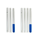 Maxbell Aluminum Telescopic Pool Pole Sturdy Generic for Pool Netting Extension Pole 3 Section 110cm